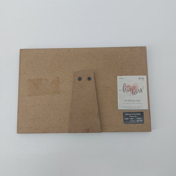 Ring Box & Drop a Heart Sign Wooden Rustic Love Romantic Wedding - Picture 8 of 15